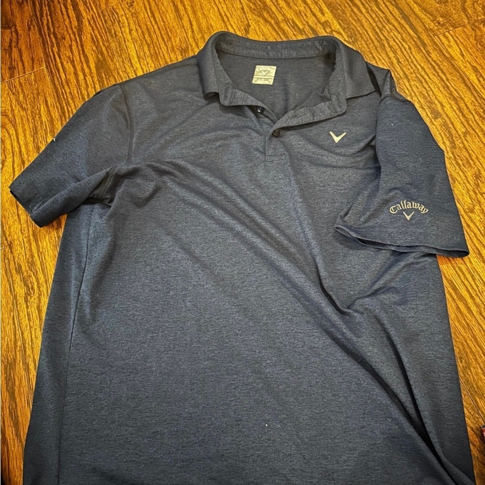 FootJoy 1857 Mens XL Heathered Grey Golf Polo Shirt Short Sleeve Pique Knit